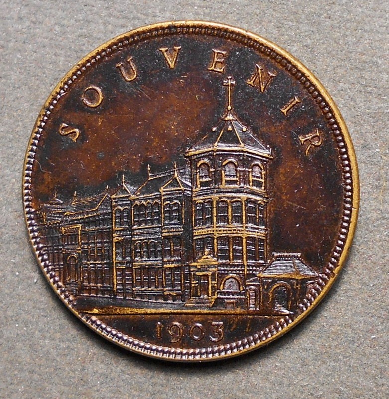 So-Called Dollar HK-651, Merchants & Manufacturers 2nd Expo $, Boston, 1903. Bra