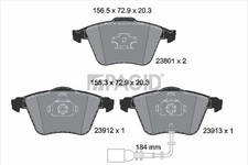 PAGID Bremsbelagsatz Scheibenbremse T1350N für VW PASSAT B6 3C2 EOS 1F7 1F8 CC 5