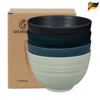 MüSlischalen Kunststoff 24 Oz 4Er Set Unzerbrechlich SpüLmaschinenfest BPA Frei