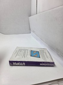 NEW SEALED UTOPIA WITH CRUSHED BOX GAME FOR INTELLIVISION CONSOLE  #D38