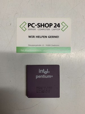 intel Pentium Prozessor 133 MHz A80502133 SY022 CPU