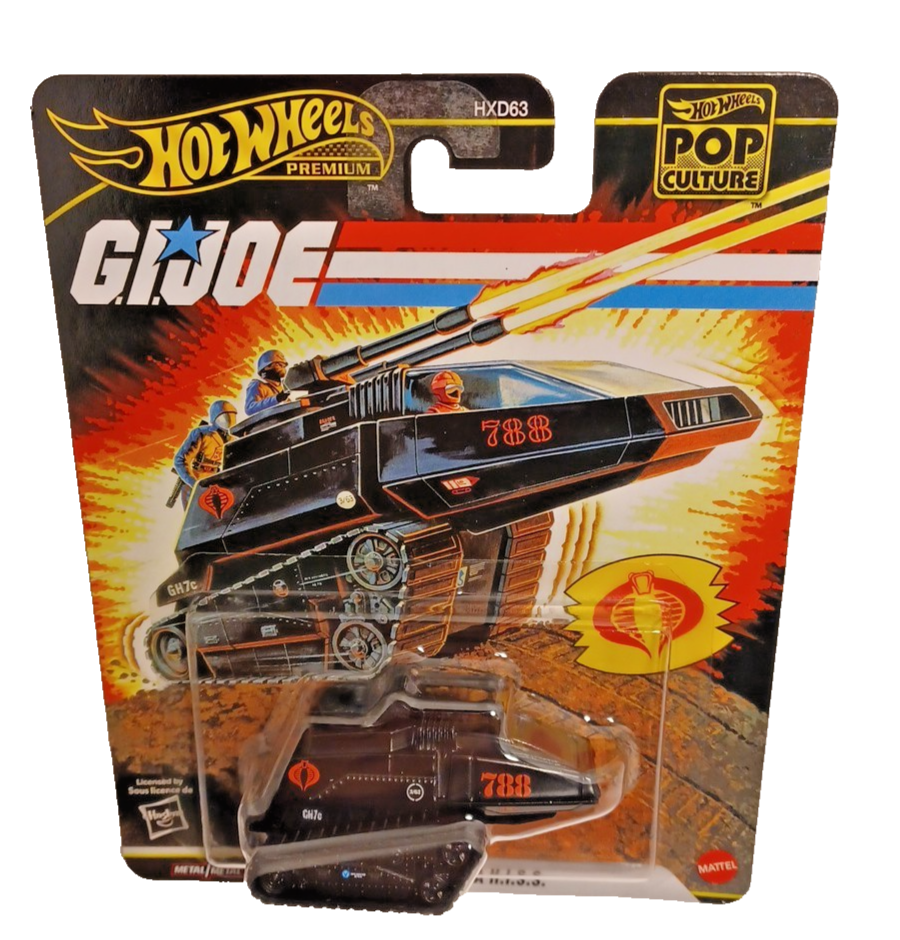 2026 Hot Wheels Cobra H.I.S.S. Black Pop Culture G.I. Joe JHW83 | eBay