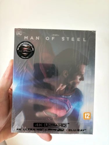 Man Of Steel , Weet Collection , Fullslip , Steelbook . 4k , 3d