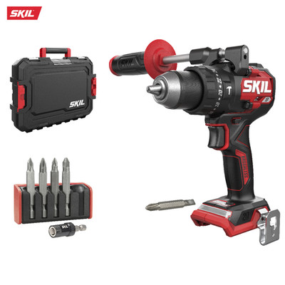 Skil 3085JA Schlagbohrmaschine mit Bit-Set und Netzteil (ohne Akku)