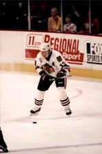 PF55 2000 Original Photo ALEXEI ZHAMNOV CHICAGO BLACKHAWKS NHL ICE HOCKEY CENTER