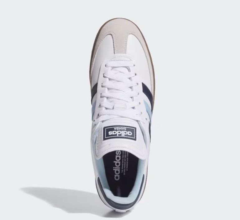 スニーカー adidas samba spikeless JP8650 adidas Samba Spikeless Golf Men's shoes JP8650 Cloud White