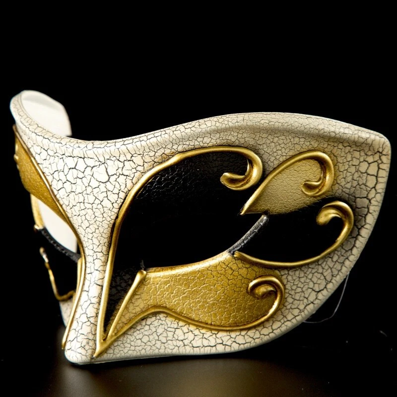 1pc Eye Mask Masquerade Fancy Dress Ball Hen Party Patch Carnival Venecian Retro - Image 4 of 4