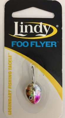 Lindy Foo Flyer Fishing Jig LFF309 1/8OZ FF Perch-RARE VINTAGE-SHIPS N 24 HOURS