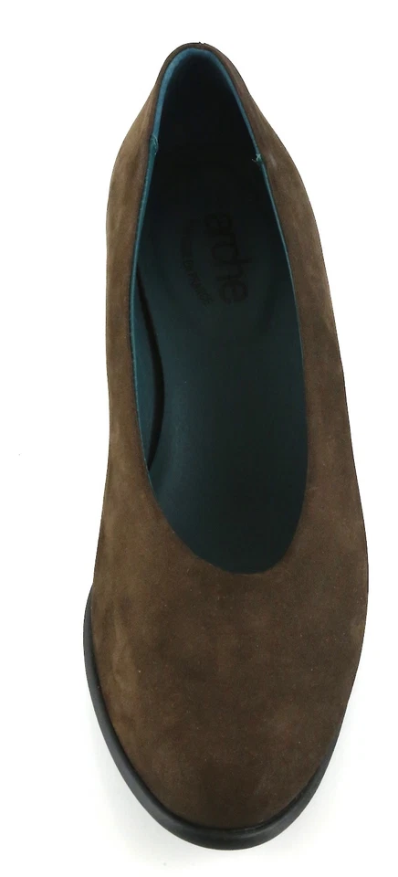 Zapatos de salón Arche MURLOT de gamuza marrón nobuck Z5582 talla US 5 / EUR 36 Foto 4 de 4