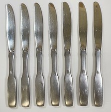 7PC ONEIDA COMMUNITY STAINLESS PAUL REVERE DINNER KNIFE FLATWARE LOT