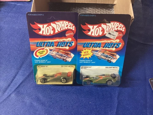 1983 VINTAGE HOT WHEELS (ULTRA HOTS ) JET SWEEP  X5