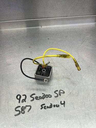 SeaDoo Non DESS Lanyard Key & Safety Switch GT GTS GTX SP SPI SPX XP 1989 95 Red - Foto 4