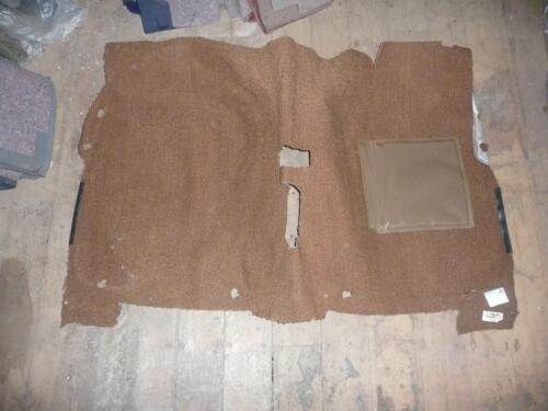 NOS GENUINE EARLY MAZDA 626 GC or CB BROWN FRONT FLOOR CARPET MAT. GA0768671B 70 - Picture 1 of 3
