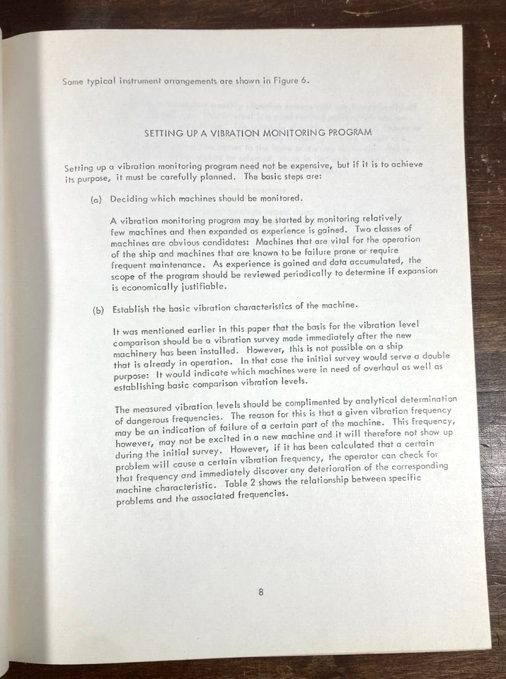 1971 Society of Naval Architects & Marine Engineers Booklet Machinery Vibration - Image 4 of 4