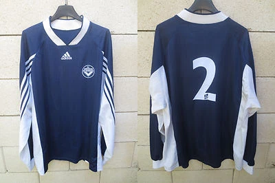 Maillot GIRONDINS DE BORDEAUX porté n°2 ADIDAS manches longues vintage shirt XL - Photo 1/4