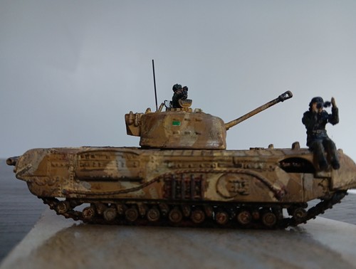Italian/"Siezed"Churchill.Mk.lV/32nd.ARM.Rgt.Arete.Div,Bizerte,TU"43/May. - Picture 12 of 12