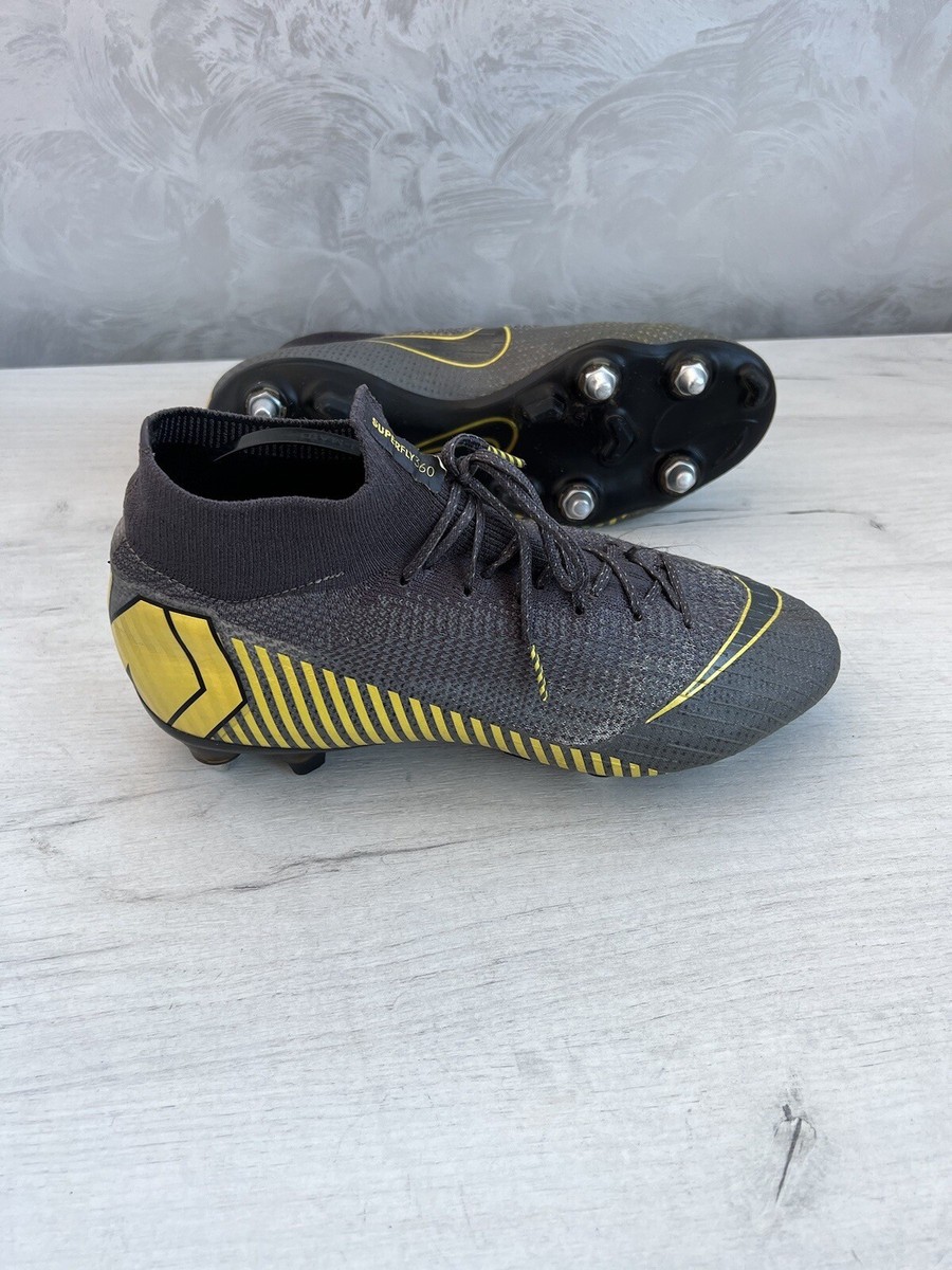 Nike Mercurial Superfly 360 Yellow Gray Elite Football Boots