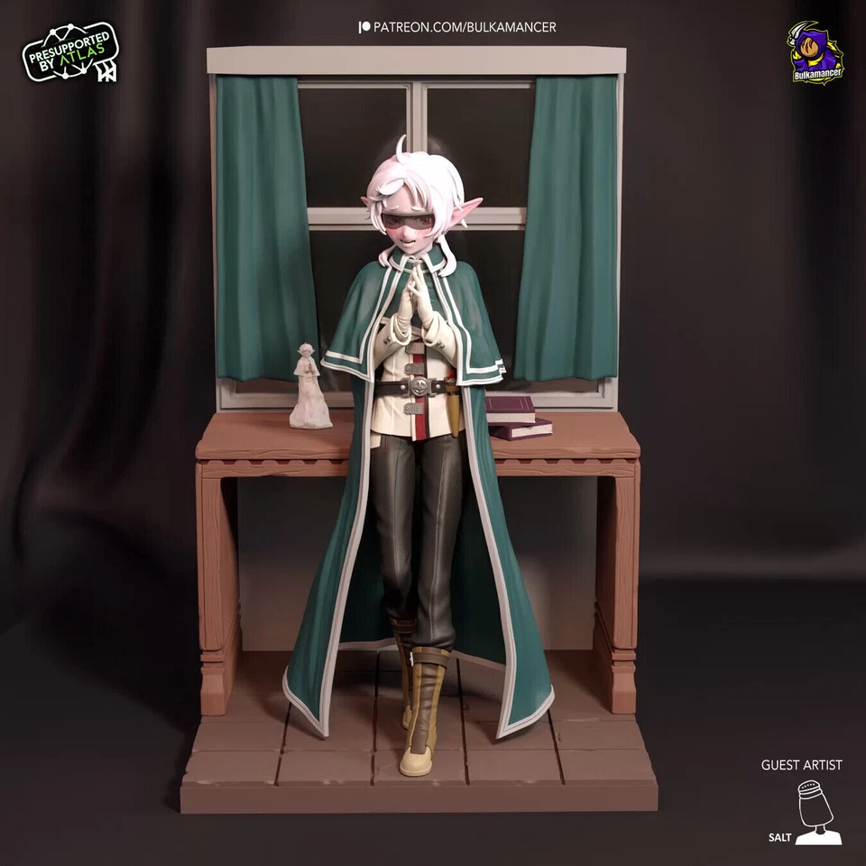 Sylphiette EBodyguard 1/8th Scale Model Mushoku Tensei  Anime resin UNPAINTED - Immagine 3 di 4
