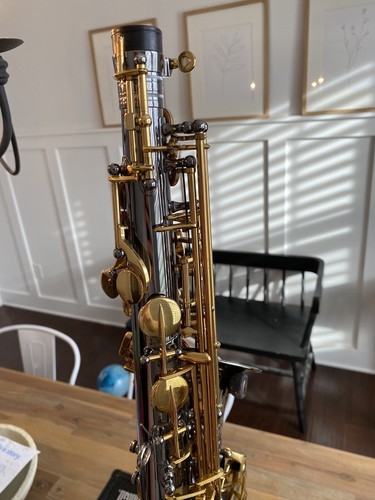 Cannonball Big Bell Stone Series Nickel & Gold Alto Saxophone Sax With Case NICE - Picture 22 of 24