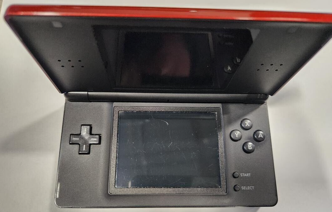 Nintendo DS Lite CRIMSON RED/BLACK Handheld Video Game Console