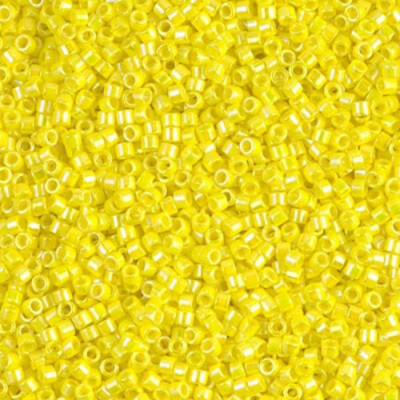 Miyuki Delica beads DB0160 gelb 5 gramm