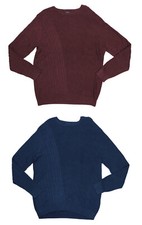 Alfani Geo-Stitch Cable 100 Cotton Men's Knit Pullover Sweater NWT