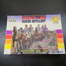 Italeri 54mm French Line Guard Artillery 6867 1/32 - READ