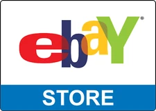 EBAY STORE, STOREFRONT WINDOW RETAIL ADVERTISING| Laminated Vinyl Decal Sticker