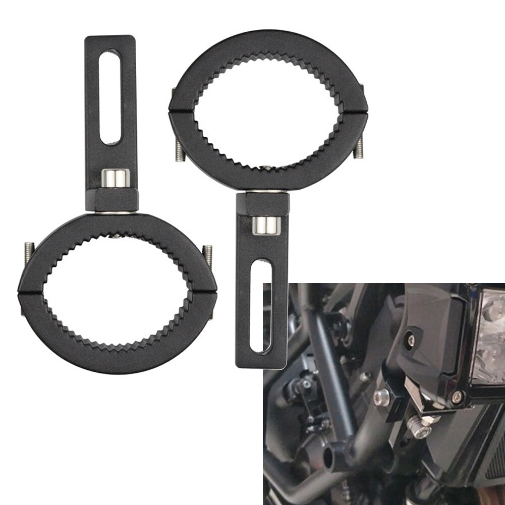 Motorcycle 38-60mm Fork Tube Mount Bracket Headlight Fog Spotlight