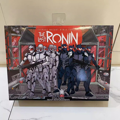 Neca 7'' Action TMNT Teenage Mutant Ninja Turtles The Last Ronin Robot 2 Pair Set