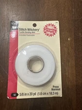 Dritz stitch witchery Regular weight Iron On  Fusible Bonding Web 5/8in X 20yds