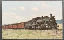 CUMBRES&TOLTEC RAILROAD STEAM LOCOMOTIVE #484 ANTONITO COLORADO POSTCARD NEW