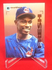 Henny Lofton Emotion 1995 FLEER Baseball Card #34 Mint 
