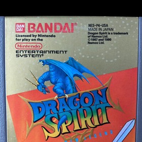Dragon Spirit The New Legend NES Game Nintendo Cartridge Only Made In Japan 1985