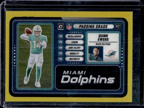 2025 Donruss Optic Football Gold Quinn Ewers #4