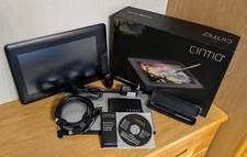 Wacom DTK-1300 Cintiq 13HD Creative Pen Display Tablet Excellent