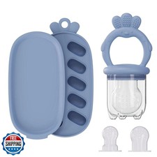 Baby Food Fruit Feeder, Breastmilk Baby Popsicle Molds, Silicone Teether Free