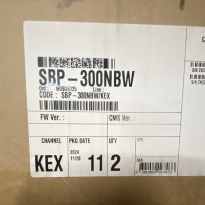 Hanwha SBP-300NBW Mount SBP-300NBW/KEX MPN Year Manufactured 2024