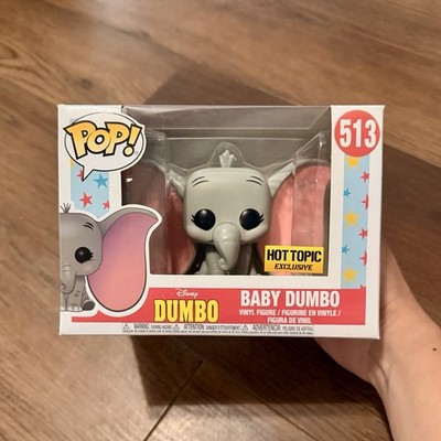 Funko Pop! Vinyl Disney Dumbo Baby Dumbo #513 Hot Topic Exclusive Figure