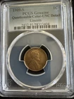 1909-S Lincoln Cent PCGS Genuine Cleaned UNC Details