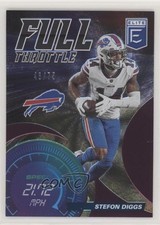 2021 Panini Donruss Elite Full Throttle Purple 48/75 Stefon Diggs #FT4 7i2