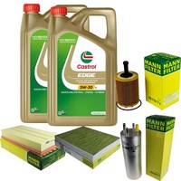Mann Inspektionspaket 10L Castrol Titanium 5W-30 FüR VW Touareg 2.5 R5 TDI