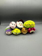 Disney Tsum Tsum Toy Story Set of 7: Buzz Alien Lotso Peas Hamm Pete Bullseye