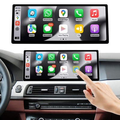 12,3'' Wireless CarPlay Multimedia Autoradio für BMW NBT 5er F10 F11 Linux Screen