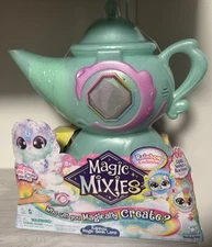 Magic Mixies Magic Genie Lamp with Interactive 8 Inch Rainbow Exclusive Plush