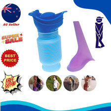 Travel Camping Pee Bottle Portable Urinal Female Emergency Kit Car Toilet Male
