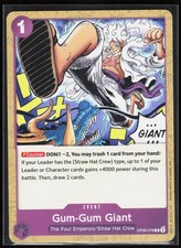 Gum-Gum Giant [Reprint] OP09-078 Prices | One Piece Starter Deck