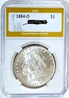 1884-O Gem BU +++  Morgan Dollar  Lustrous Blazing White Well Struck