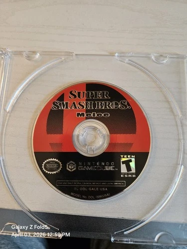 Super Smash Bros Melee (Nintendo GameCube, 2001) Disc Only - Tested & Works