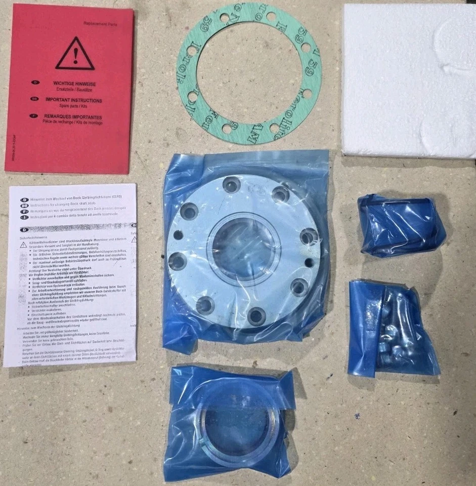 BOCK F14 SET SHAFT SEAL 08444 - Image 4 of 4